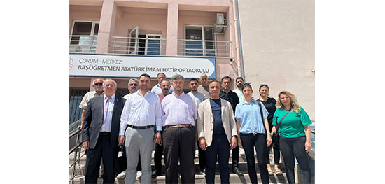 CHP’DEN, DARP EDİLEN OKUL MÜDÜRÜ ATILGAN’A GEÇMİŞ OLSUN ZİYARETİ