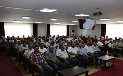 MERKEZ KÖY MUHTARLARI BİLGİLENDİRİLDİ