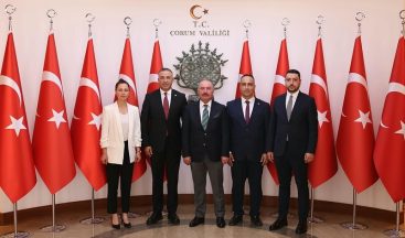 CHP’DEN VALİ ÇALGAN’A ‘HAYIRLI OLSUN’ ZİYARETİ