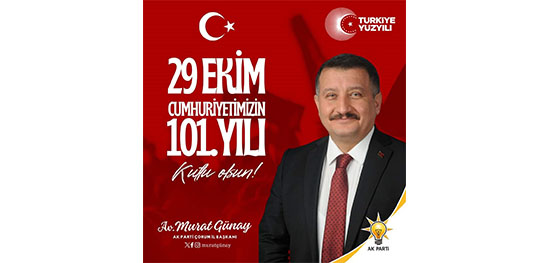 KUTLU OLSUN – AK PARTİ ÇORUM İL BAŞKANI AV.MURAT GÜNAY