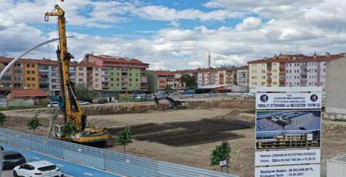 BAŞLAYAN BEDESTEN İNŞAATI HEYECAN VERDİ