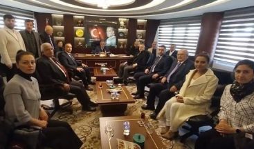 CHP ÇORUM HEYETİ, ÇESOB’TA ESNAFIN SESİNE KULAK VERDİ