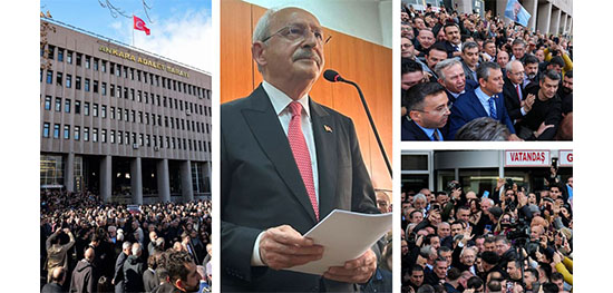 KILÇDAROĞLU : TARİHE NOT DÜŞMEK İÇİN GELDİM!