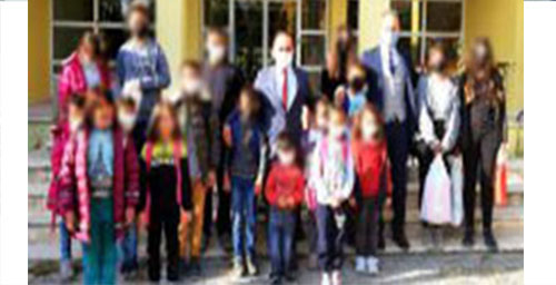 YÜKÜMLÜ ÇOCUKLARI SEVİNDİ