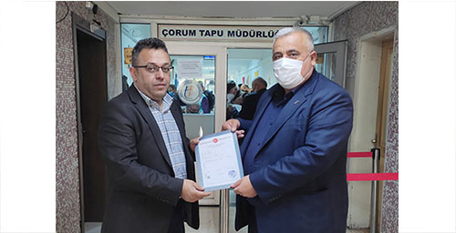 ÇESOB’A YEDİ DÖNÜMLÜK ARSA