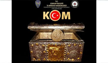 ALTIN KAPLAMA SANDIĞI YURT DIŞINA ÇIKARACAKTI