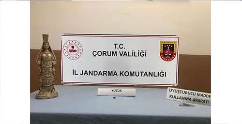 TARİHİ ESERİ SATAMADAN ENSELENDİ