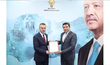 AK PARTİ ORTAKÖY İLÇE BAŞKANI ATANDI