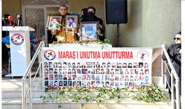 MARAŞ KATLİAMINDA YAŞAMINI YİTİRENLER ANILDI