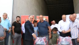 BOĞAZKALE VE ALACA’DA SÜT SAĞIM MAKİNESİ DAĞITILDI