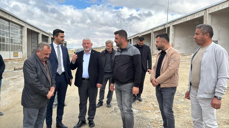 AŞAĞI SANAYİ’NİN TAŞINMASI İÇİN İNCELEME YAPTI