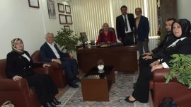 AK PARTİ MERKEZ İLÇE TEŞKİLATI’NDAN ZİYARET
