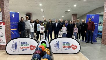 AİLELER ARASI BOWLİNG TURNUVASINA YOĞUN İLGİ