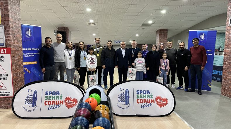 AİLELER ARASI BOWLİNG TURNUVASINA YOĞUN İLGİ