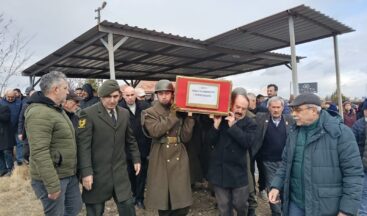 HALİS YILDIRIMGÖK, ASKERİ TÖRENLE TOPRAĞA VERİLDİ