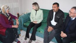 KAYMAKAM NAYMAN’DAN HANE ZİYARETLERİ