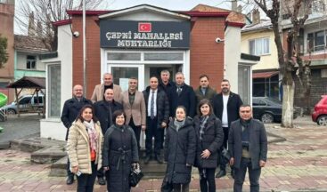 CHP HEYETİ, MAHALLE MUHTARLARINI DİNLİYOR