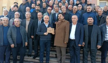 ŞOFÖRLER ODASI BAŞKANI DOĞAN MAZBATASINI ALDI