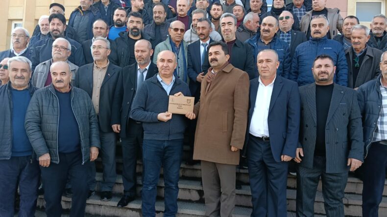 ŞOFÖRLER ODASI BAŞKANI DOĞAN MAZBATASINI ALDI