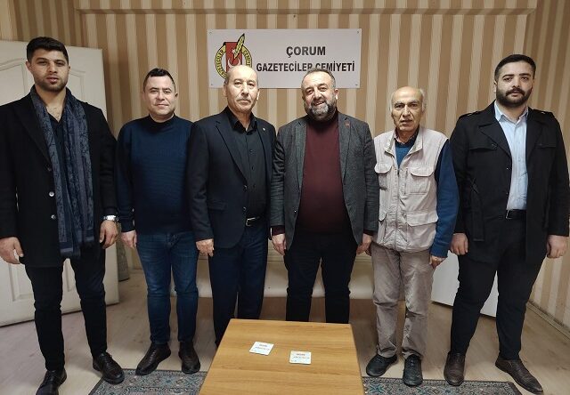 SAADET PARTİSİ’NDEN GAZETECİLER CEMİYETİ’NE KUTLAMA ZİYARETİ..