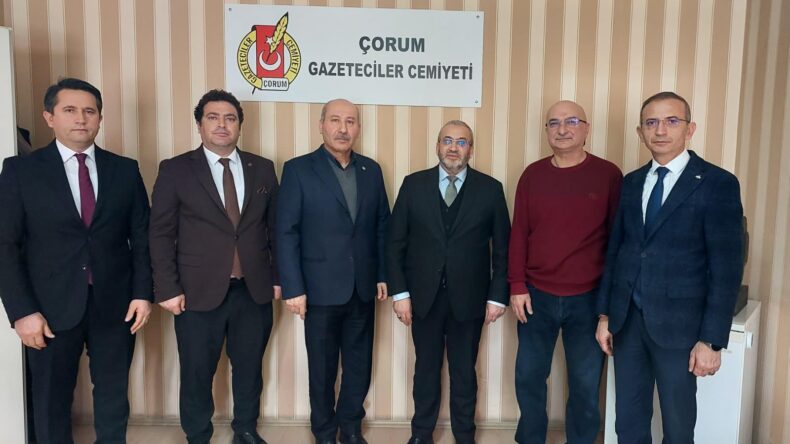 MİLLİ EĞİTİM MÜDÜRÜ ÇAĞLAR’DAN GAZETECİLER CEMİYETİNE ZİYARET