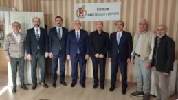 KAMU BAŞDENETÇİSİ AKARCA’DAN GAZETECİLER CEMİYETİ’NE ZİYARET