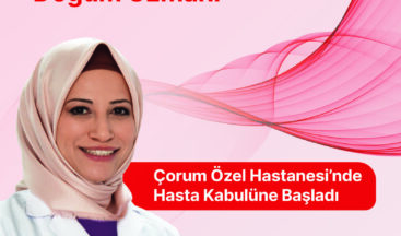 OPR.DR.HANİFE SAĞLAM HASTA KABULÜNE BAŞLADI..