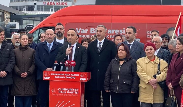 SOLMAZ, İMAMOĞLU’NUN ÇORUMLULARA MEKTUBUNU OKUDU