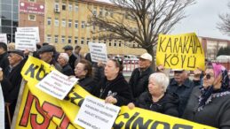 KARAKAYA KÖYÜ DİRENİYOR: “DOĞAMIZI TAŞ OCAĞINA TESLİM ETMEYECEĞİZ!”