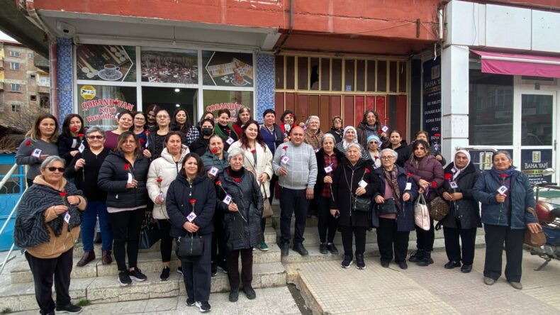 ÇOBANDİVAN MUHTARI ERGEN, 8 MART’TA KADINLARI UNUTMADI