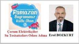 BAYRAMINIZ KUTLU OLSUN..