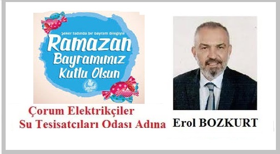 BAYRAMINIZ KUTLU OLSUN..