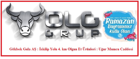 UMUT VE SAĞLIKLA NİCE BAYRAMLARA.. OLG GRUP