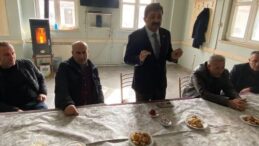 DOĞAN, KAMYON GARAJI’NDA ŞOFÖR VE NAKLİYECİ ESNAFI İLE BİRARAYA GELDİ