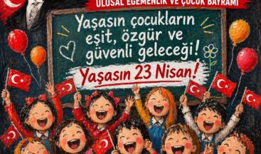 Yaşasın 23 Nisan! Yaşasın çocukların eşit, özgür ve güvenli geleceği! EĞİTİM SEN ÇORUM ŞUBESİ