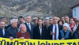 CHPLİLERDEN KARAKAYA HALKINA DESTEK ZİYARETİ