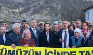 CHPLİLERDEN KARAKAYA HALKINA DESTEK ZİYARETİ