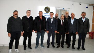 YILMAZ KAYA VE YÖNETİMİN’DEN ERCAN ŞANAL’A “HAYIRLI OLSUN” ZİYARETİ