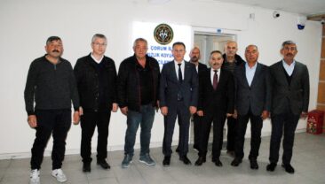 YILMAZ KAYA VE YÖNETİMİN’DEN ERCAN ŞANAL’A “HAYIRLI OLSUN” ZİYARETİ