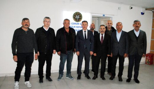 YILMAZ KAYA VE YÖNETİMİN’DEN ERCAN ŞANAL’A “HAYIRLI OLSUN” ZİYARETİ