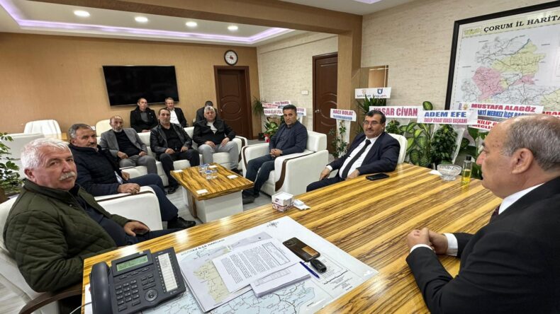 ZİRAAT ODASI’NDAN BIYIK’A HAYIRLI OLSUN ZİYARETİ