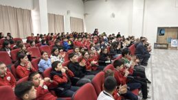 BELEDİYE’DEN ÖĞRENCİLERE SIFIR ATIK SEMİNERİ