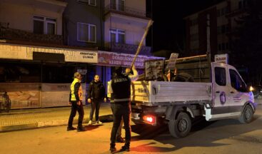 ZABITA EKİPLERİ’NDEN GECE DENETİMİ