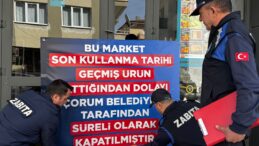 ÜÇ HARFLİ MARKET ŞUBESİNE KAPATMA CEZASI