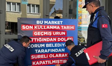 ÜÇ HARFLİ MARKET ŞUBESİNE KAPATMA CEZASI