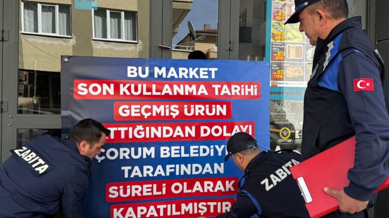 ÜÇ HARFLİ MARKET ŞUBESİNE KAPATMA CEZASI