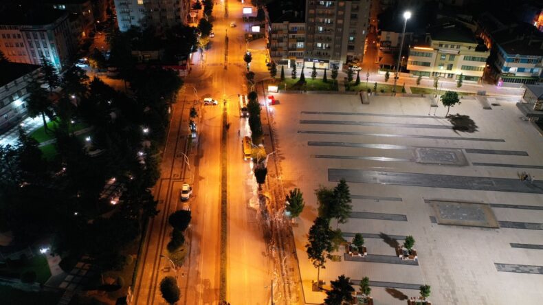 GAZİ CADDESİ’NDE BU GECE YOL ÇALIŞMASI YAPILACAK