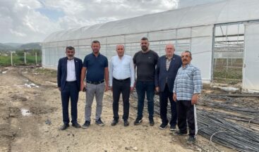 ANKARA YOLUNDAKİ KÖYLERDE SERALARI VE ARAZİYİ SEL BASTI
