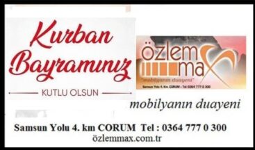 BAYRAMIMIZ KUTLU OLSUN – ÖZLEM MAX MOBİLYA – MOBİLYANIN DUAYENİ – METİN ÜNAL