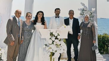 BİLGESU VE BATUHAN ÇİFTİ DÜNYAEVİNE GİRDİ